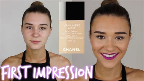 chanel full coverage foundation youtube|Chanel vitalumiere foundation color chart.